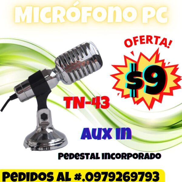 MICRÓFONO PC TN 43