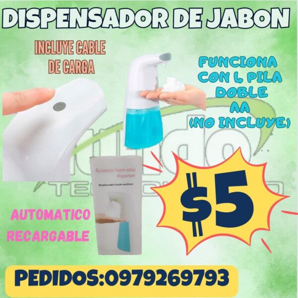 DISPENSADOR DE JABÓN