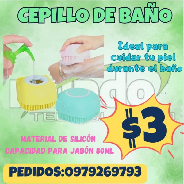 CEPILLO PARA DUCHA