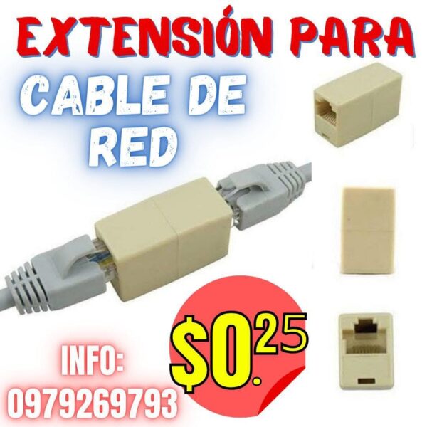 EXTENSIÓN PARA CABLE DE RED