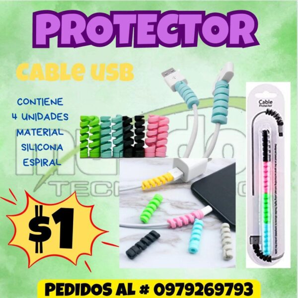 PROTECTOR CABLE USB
