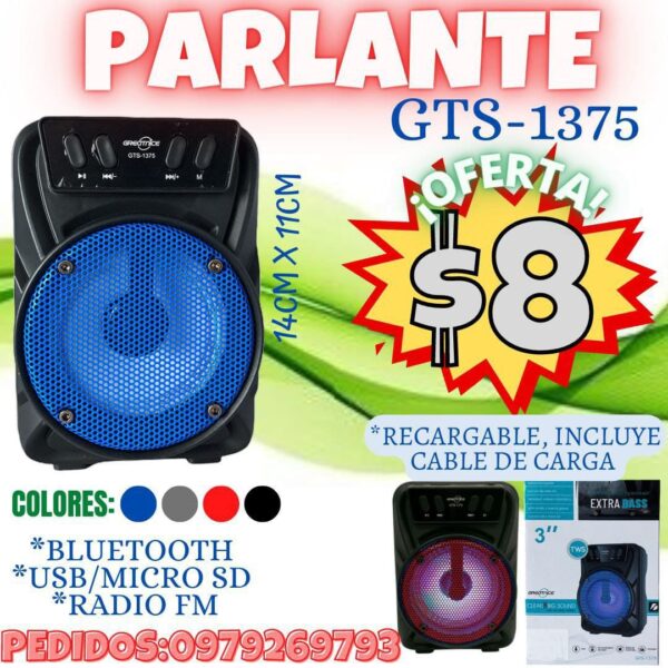 PARLANTE GTS 1375