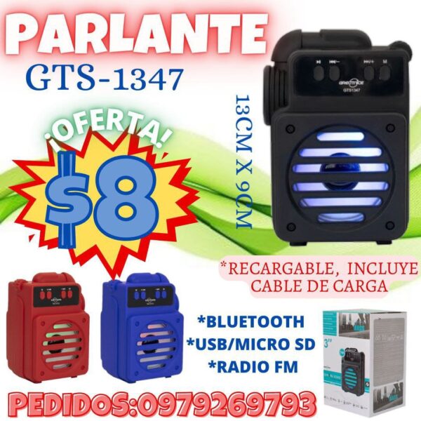 PARLANTE GTS 1347