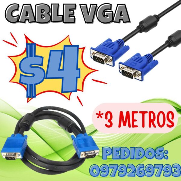 CABLE VGA 3 M