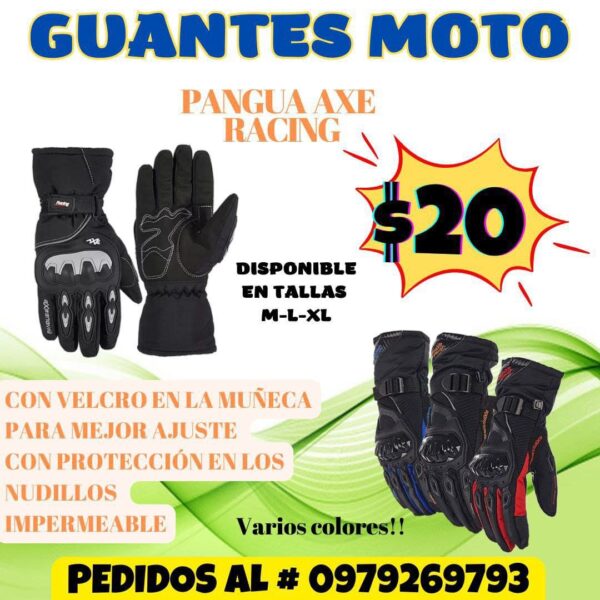 GUANTES DE MOTO PANGUA AXE RACING