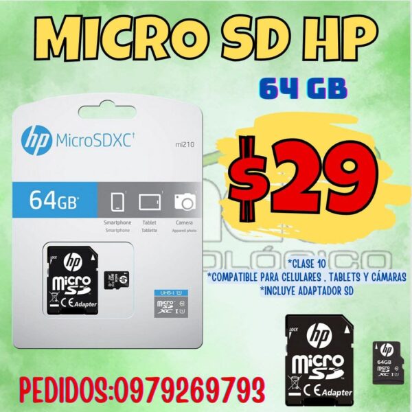 MICRO SD HP 64GB