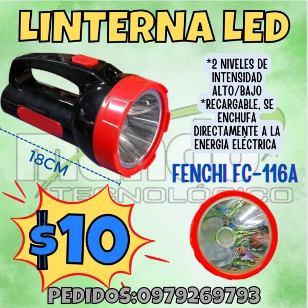 LINTERNA LED FENCHI FC 116A