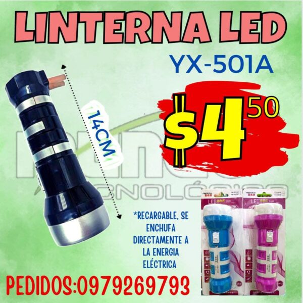LINTERNA LED YX 501A