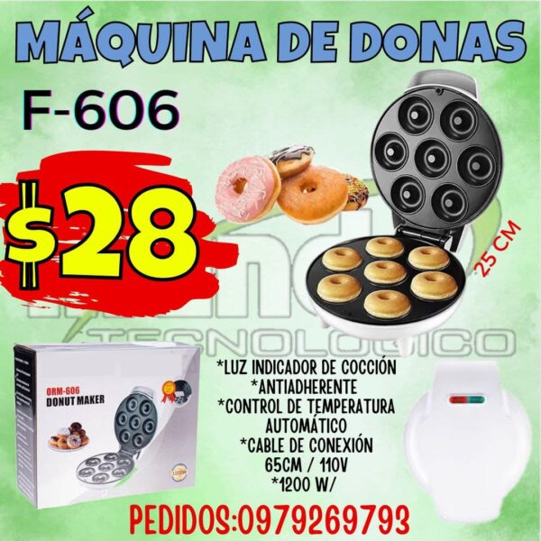 MÁQUINA DE DONAS F606