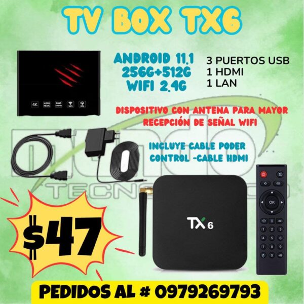 TV BOX TX6