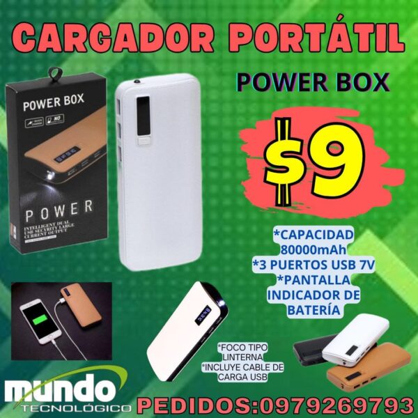 CARGADOR PORTÁTIL POWER BOX